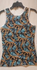 HPNOTIQ Alcohol Drink Branded Print tank top